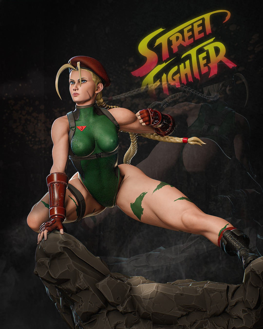 0952 Cammy NSFW - Street Fighter (2231) - STL 3D Print Files