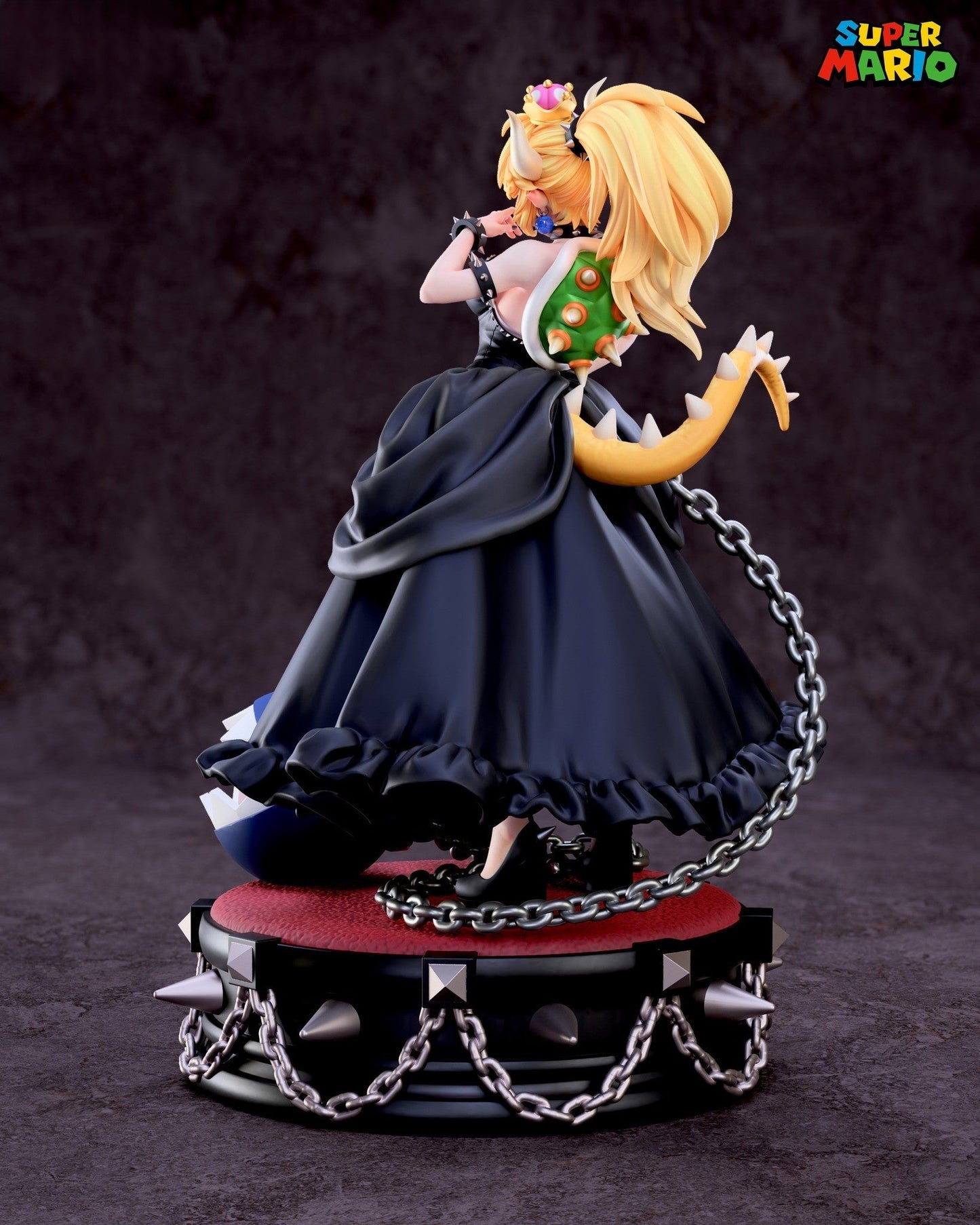 0120 Bowsette - Super Mario (1518) - STL 3D Print Files