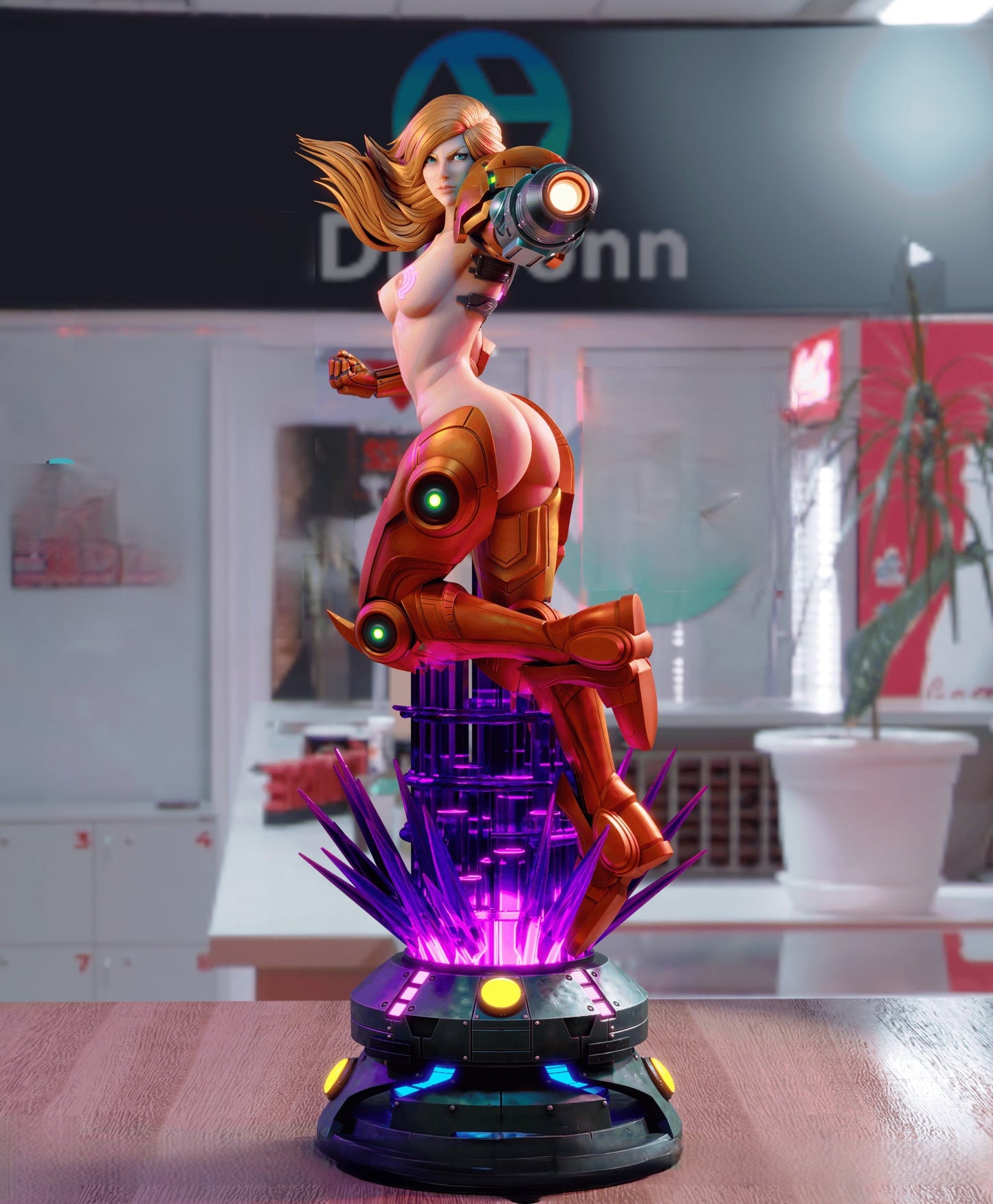 0495 Samus Aran NSFW - Metroid (1707) - STL 3D Print Files