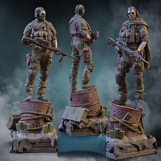 0637 Ghost - Call of Duty (2010) - STL 3D Print Files