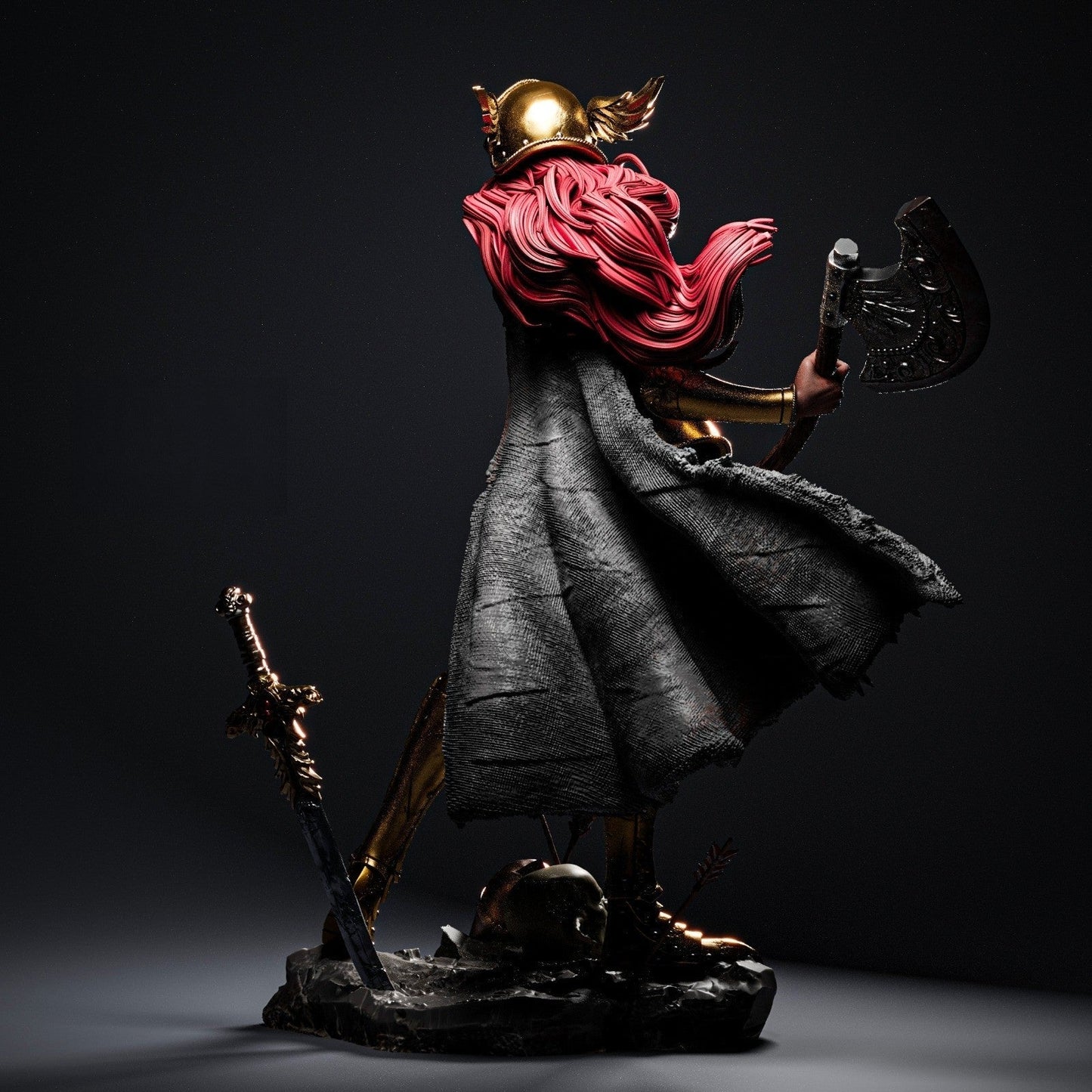 0135 Valkyrie (1471) - STL 3D Print Files