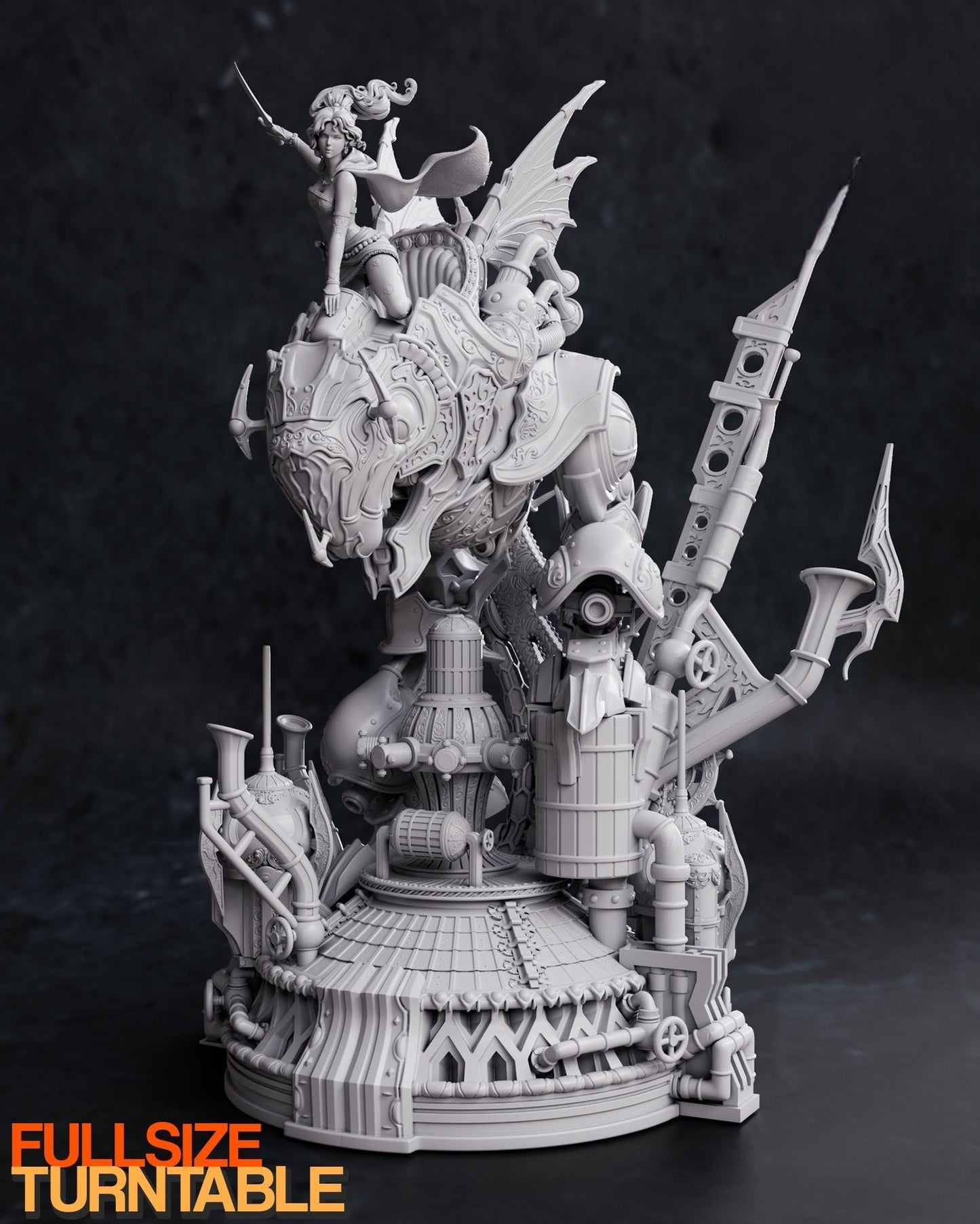0799 Terra Magitek - Final Fantasy VI - STL 3D Print Files