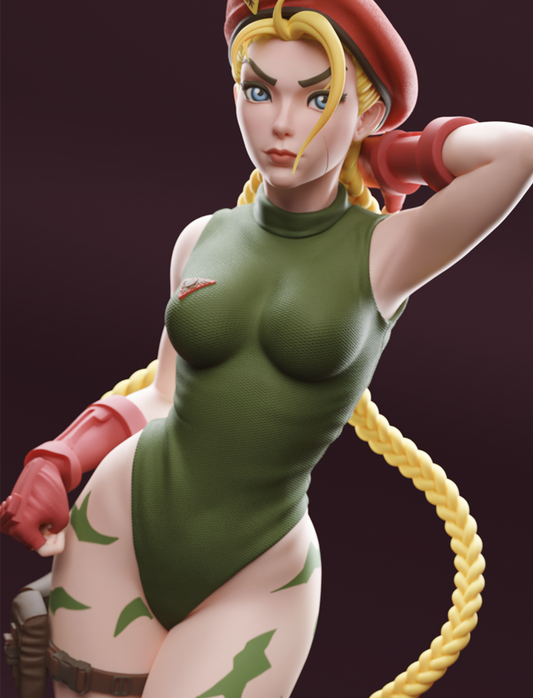 0728 Cammy NSFW - Street Fighter (1439) - STL 3D Print Files