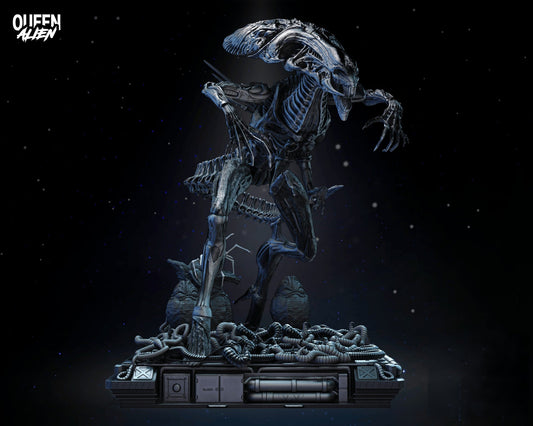0496 Queen Alien - The Alien Queen - STL 3D Print Files