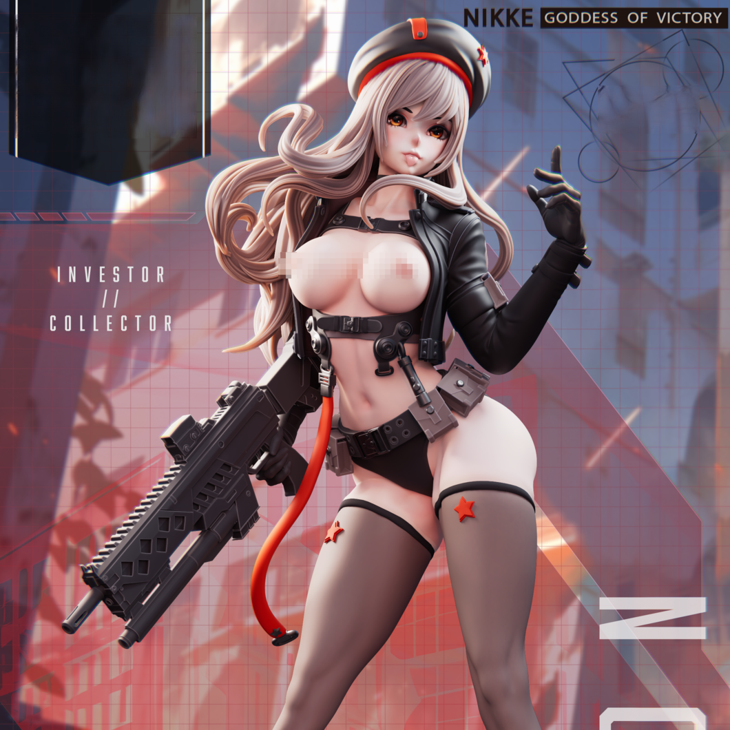0437 Rapi NSFW - Nikke Goddess of Victory - STL 3D Print Files