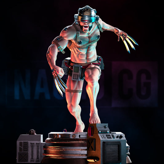 0445 Wolverine Weapon X (1393) - STL 3D Print Files