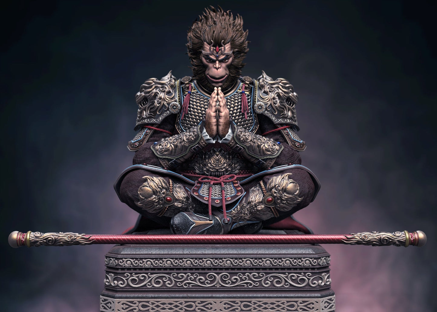 0683 Monkey King - STL 3D Print Files