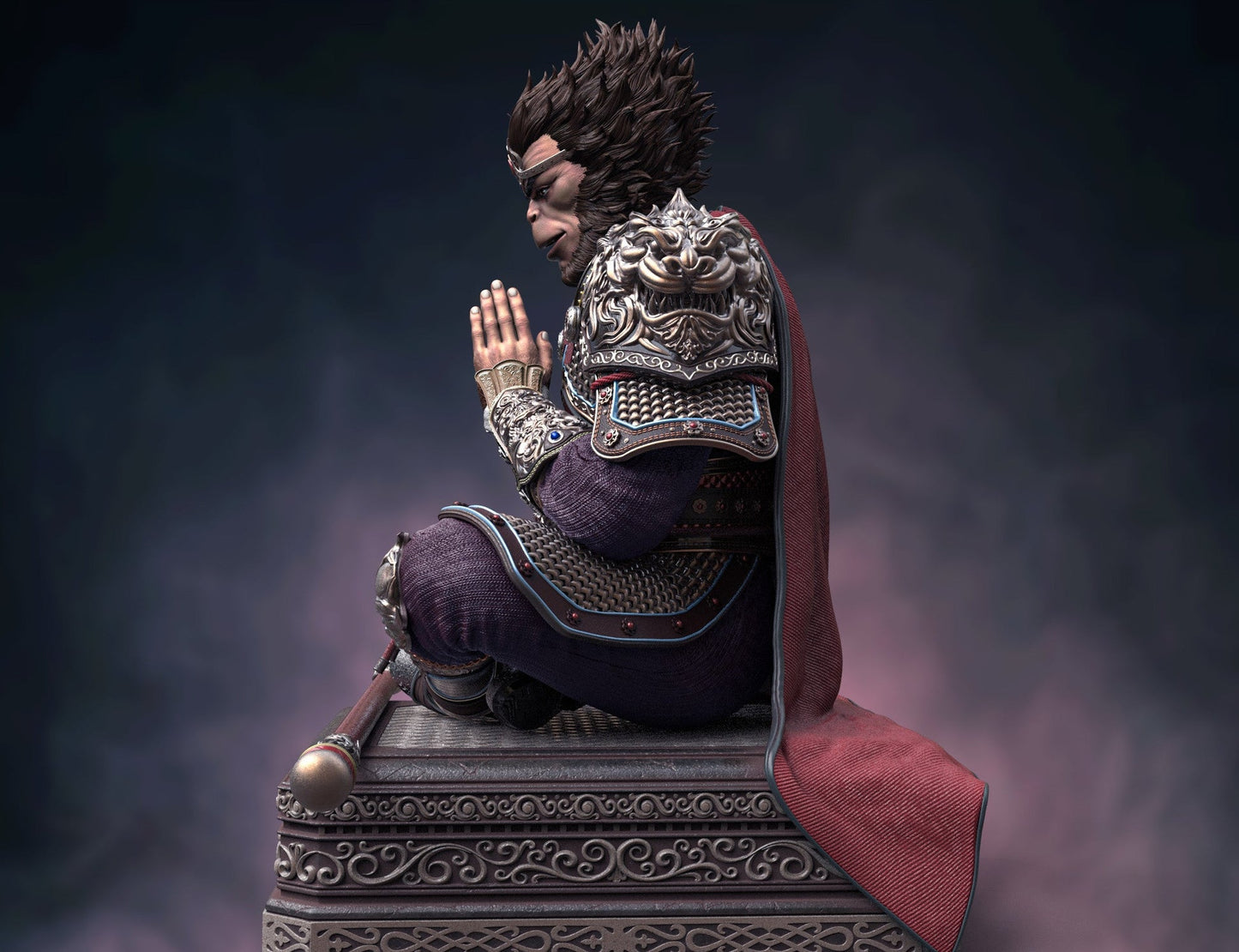 0683 Monkey King - STL 3D Print Files