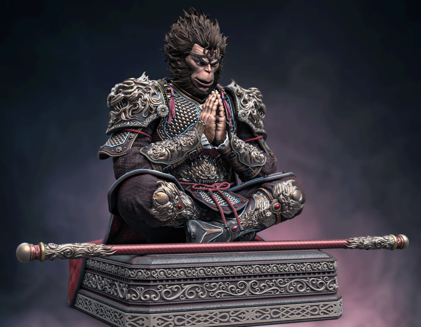 0683 Monkey King - STL 3D Print Files