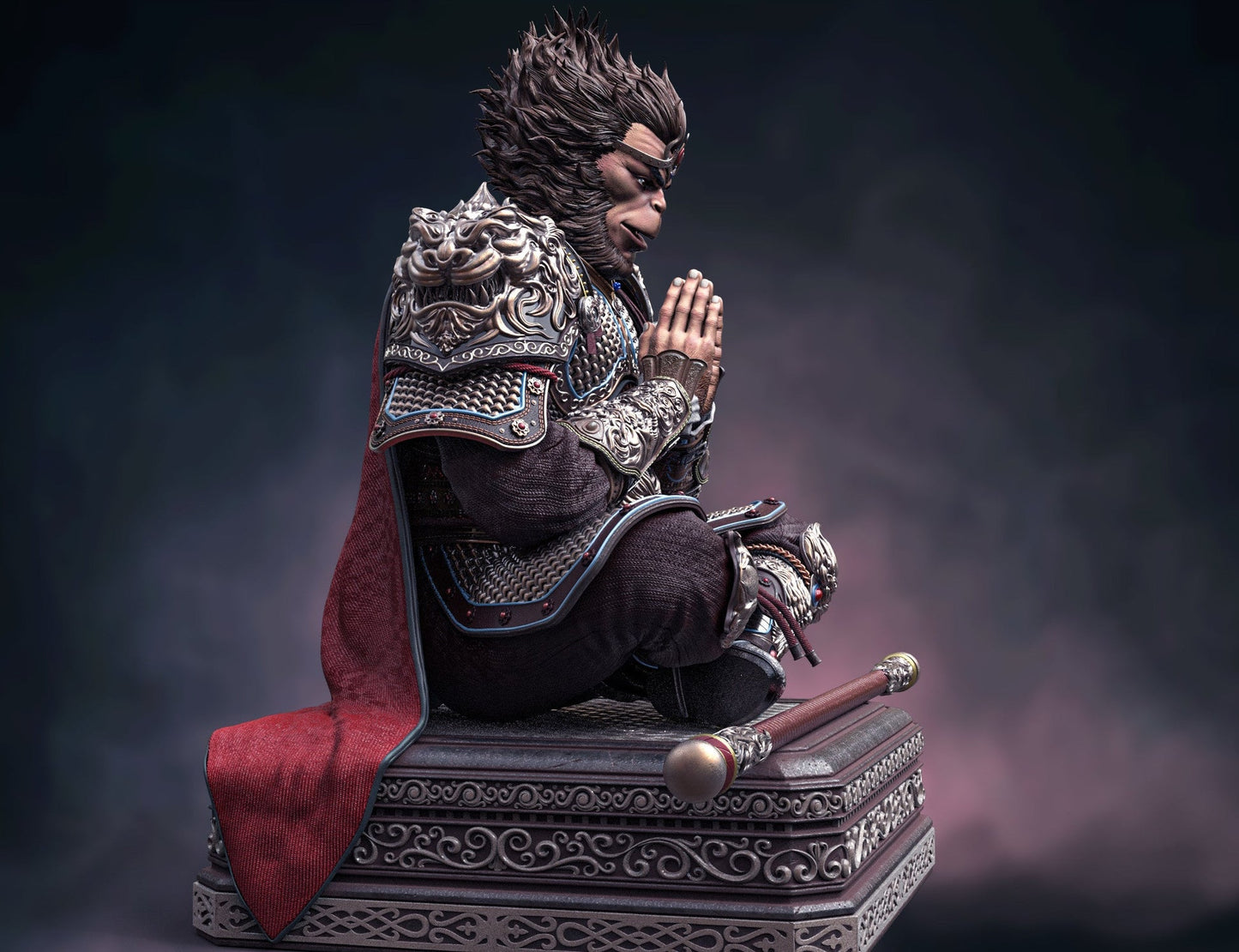 0683 Monkey King - STL 3D Print Files