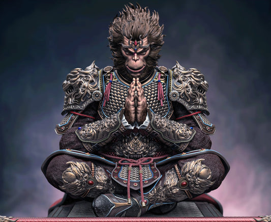 0683 Monkey King - STL 3D Print Files
