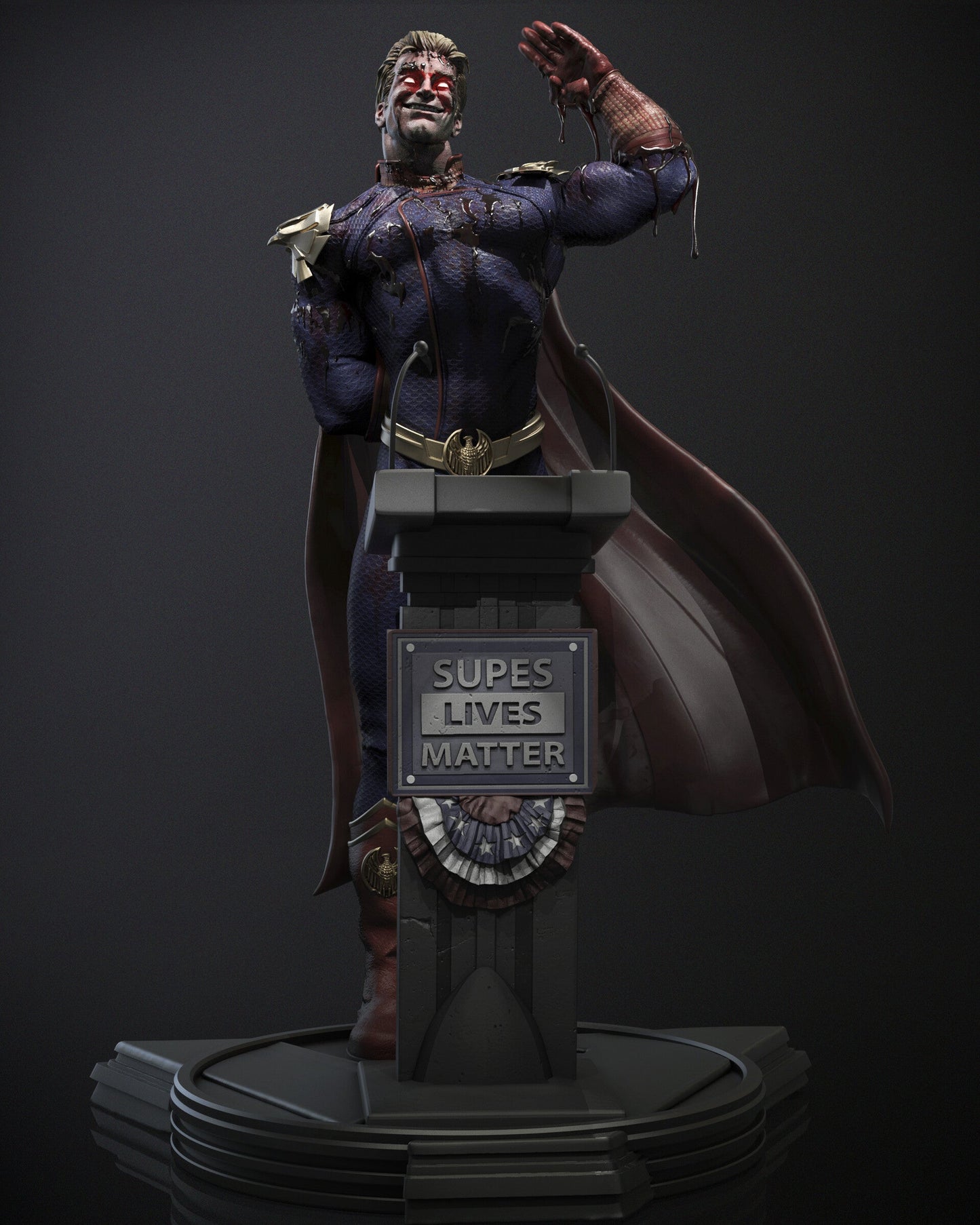0758 Homelander - The Boys - STL 3D Print Files