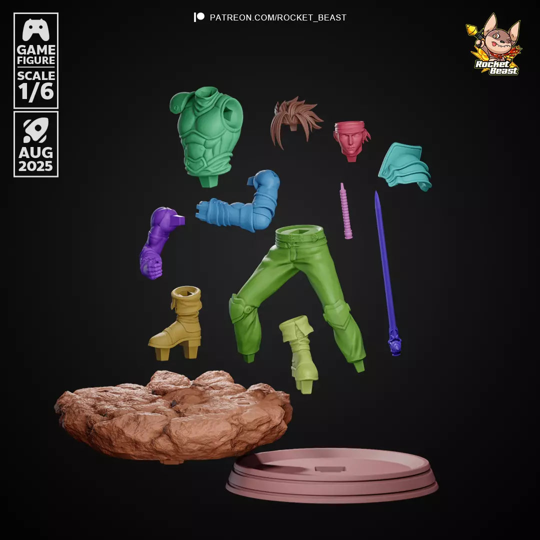 2073 Dart Feld_The Legend of Dragoon - STL 3D Print Files