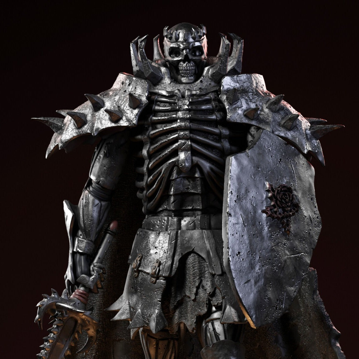 0141 Skull Knight - Berserk (1628) - STL 3D Print Files