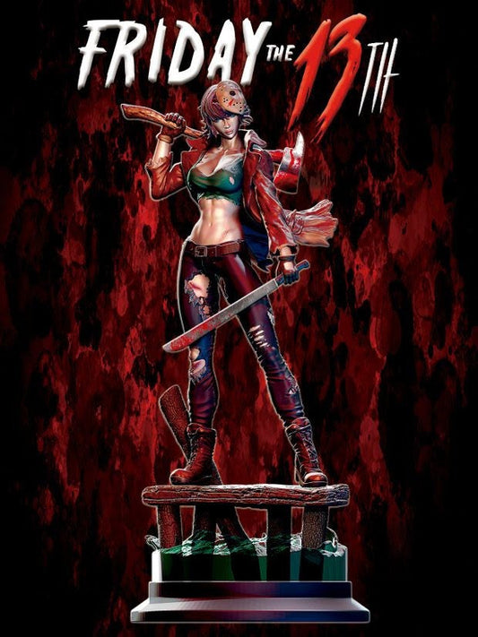 0756 Jason 13th Female Version - STL 3D Print Files