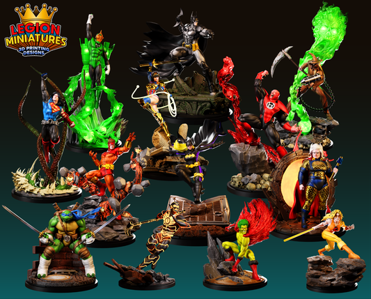 1345 LM_Miniatures_January2026 - STL 3D Print Files