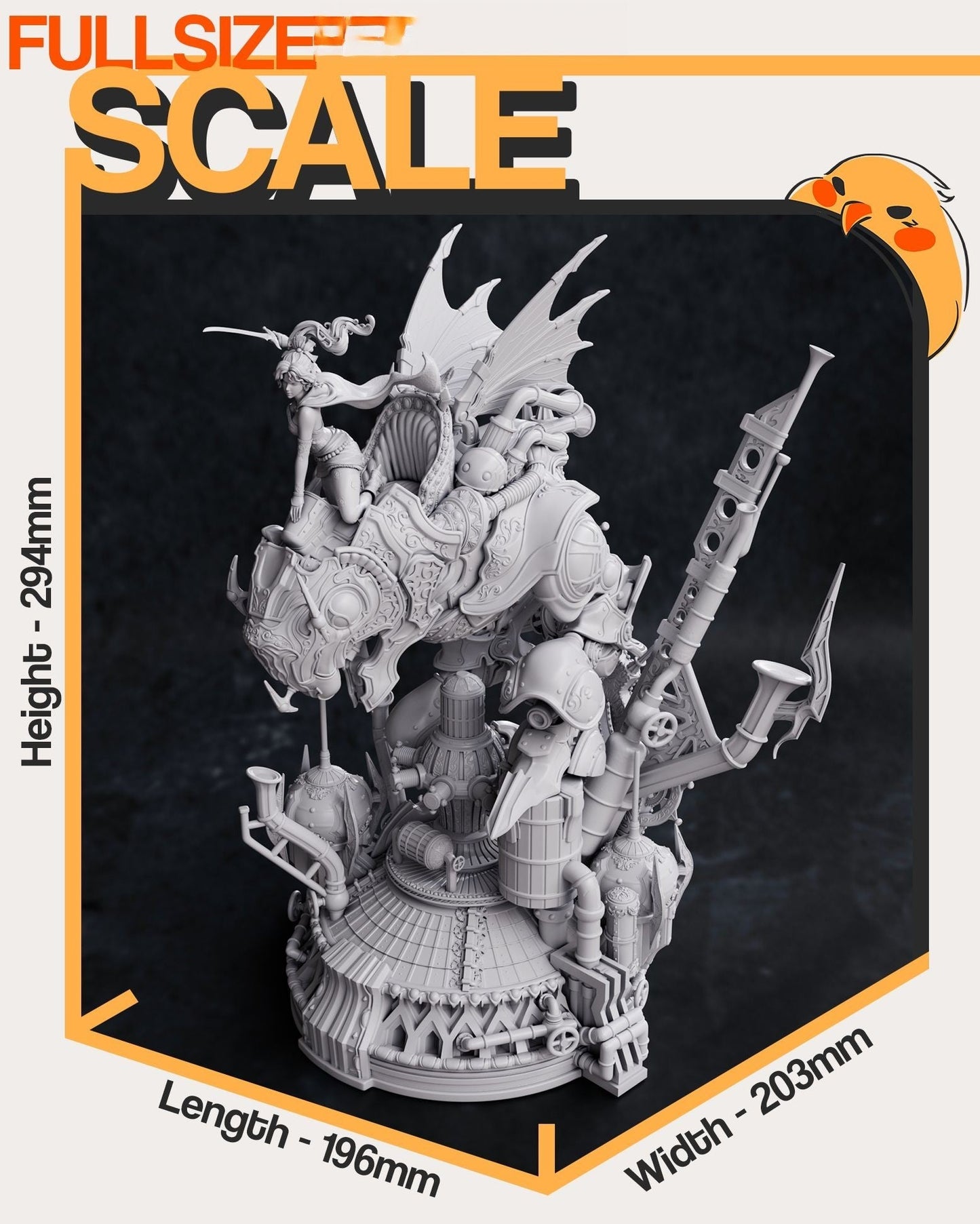 0799 Terra Magitek - Final Fantasy VI - STL 3D Print Files