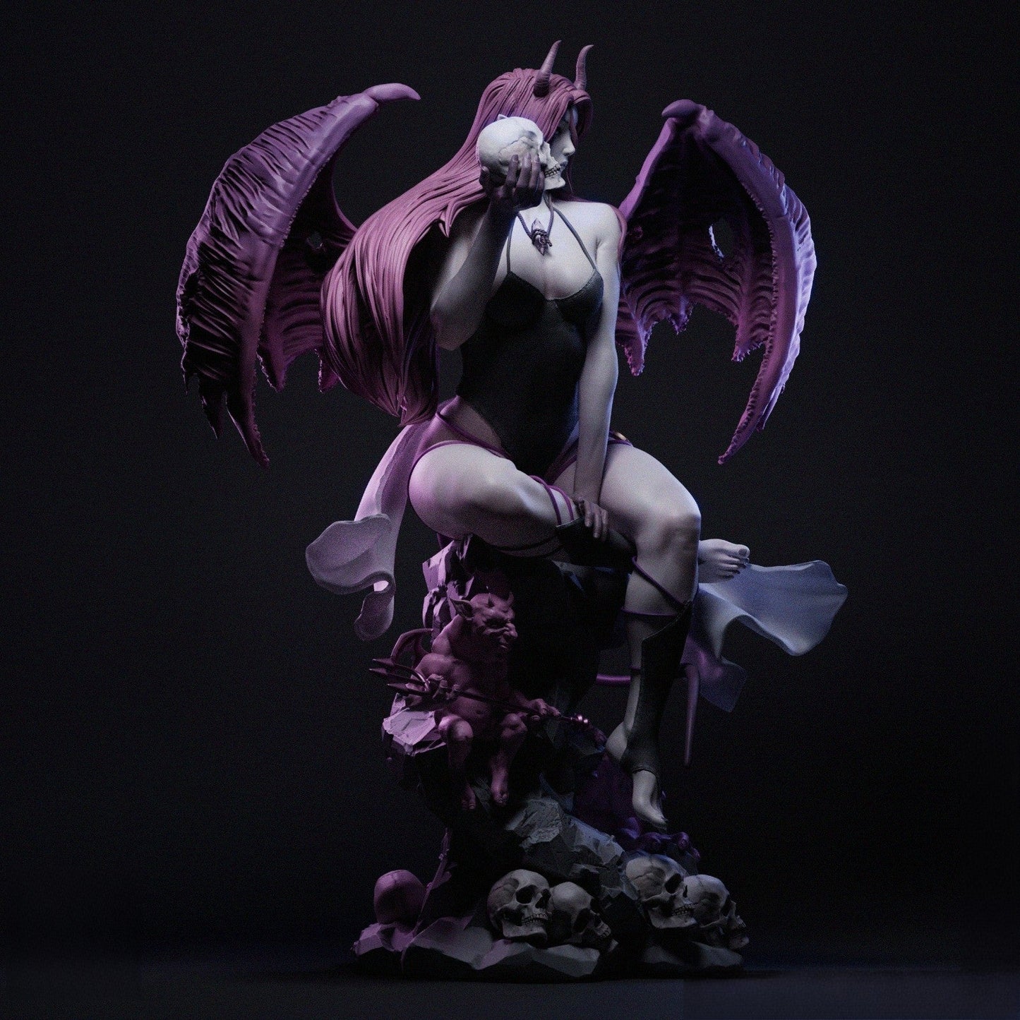 0467 Succubus - STL 3D Print Files
