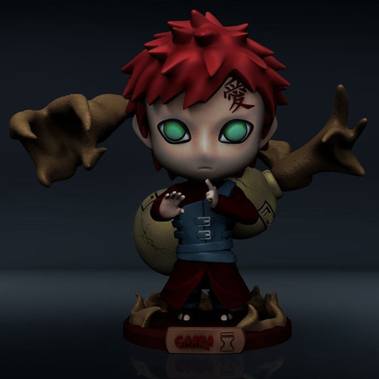 0157 Gaara Naruto - STL 3D Print Files