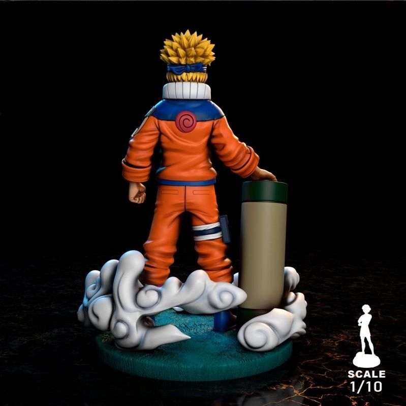 0216 Naruto Sculpture - STL 3D Print Files