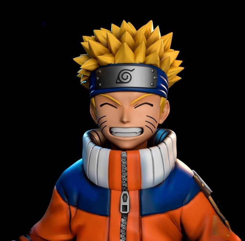 0216 Naruto Sculpture - STL 3D Print Files
