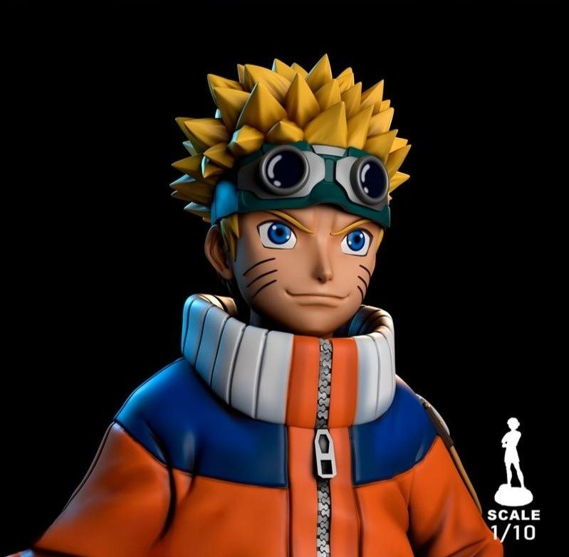 0216 Naruto Sculpture - STL 3D Print Files