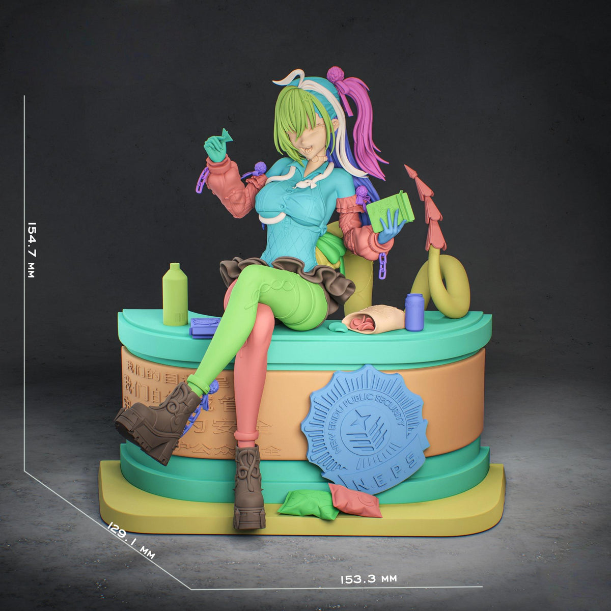 1721 Cissia_ZenlessZoneZero - STL 3D Print Files