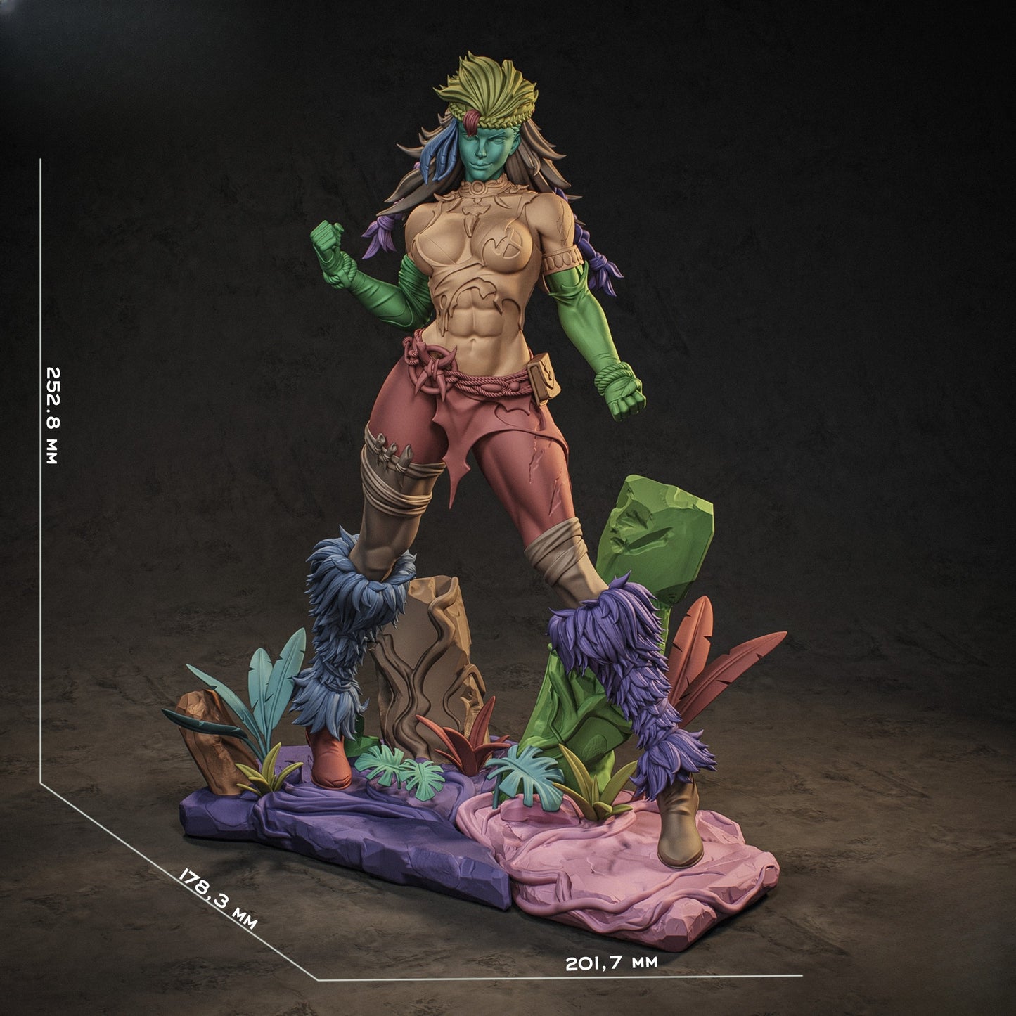 0536 Marvel Rogue - STL 3D Print Files