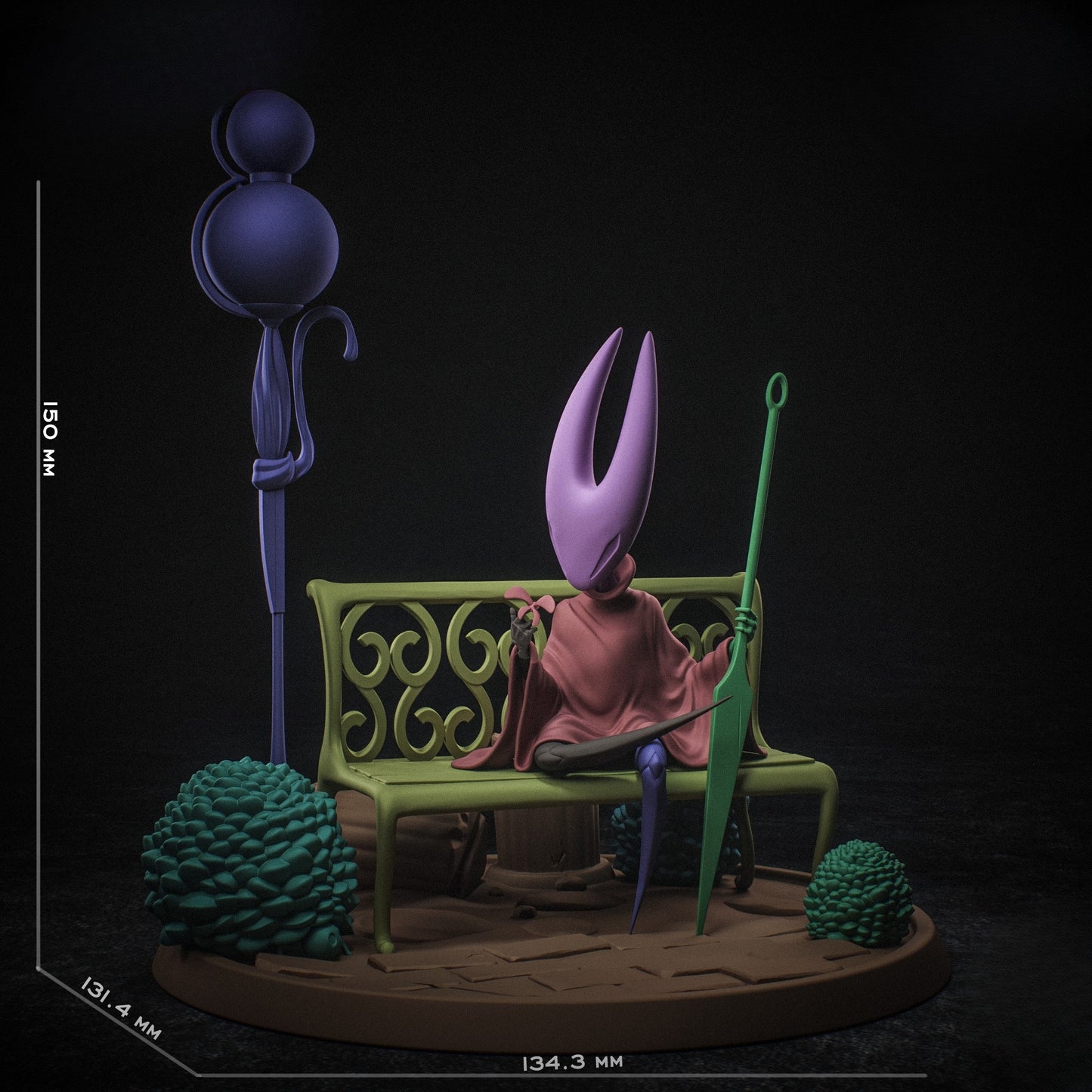 0873 Hornet_Hollow Knight Silksong - STL 3D Print Files