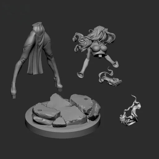 1804 Scarlet Witch_Marvel Comics - STL 3D Print Files