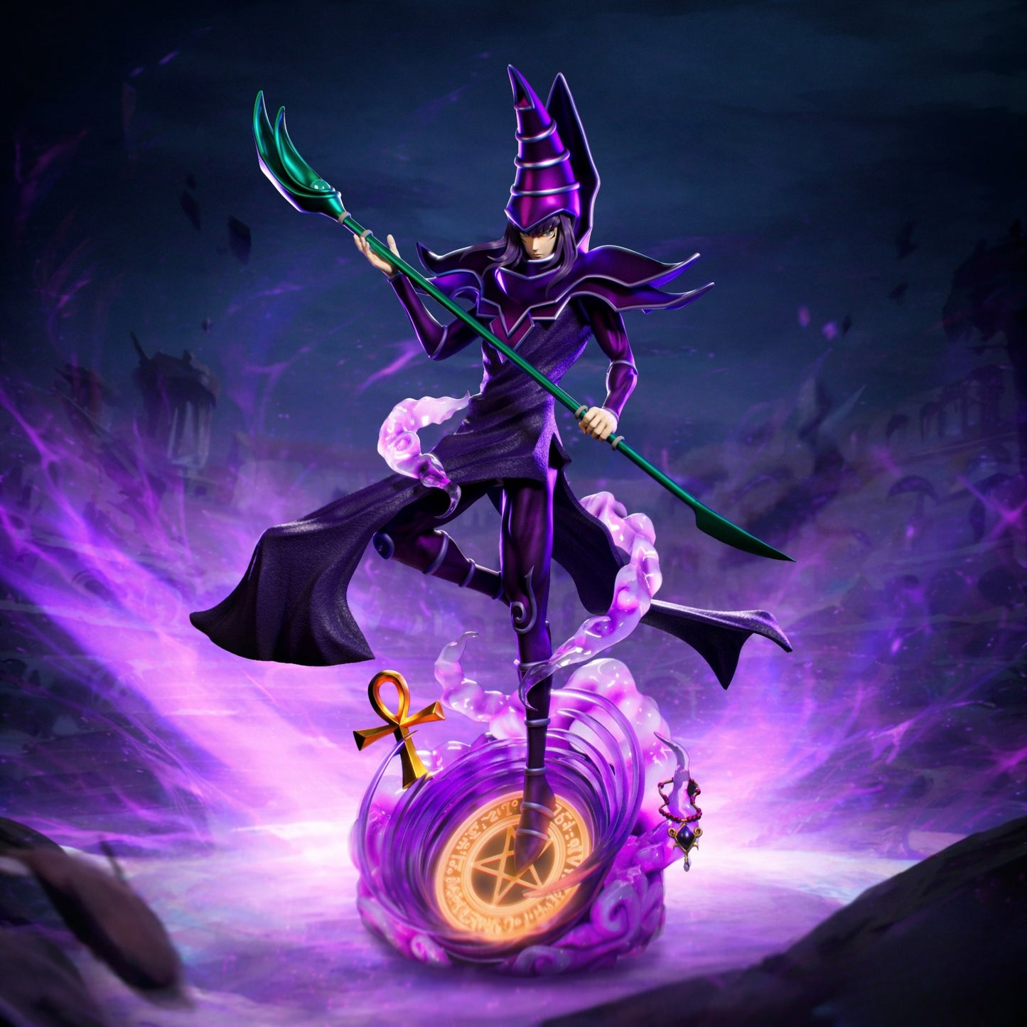 0553 Dark Magician - STL 3D Print Files