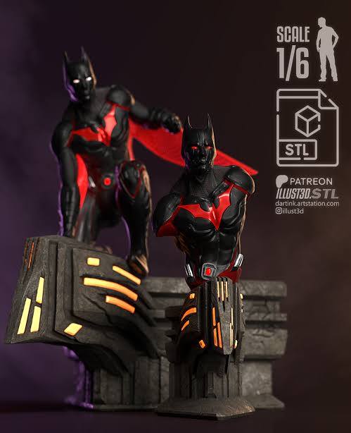 2160 Batman beyond - STL 3D Print Files