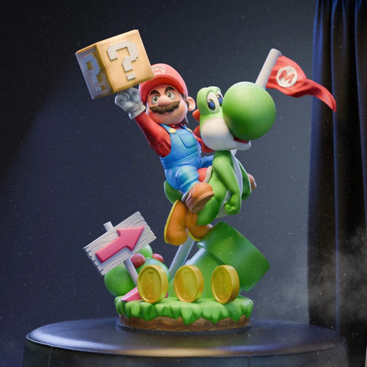 0801 Mario Yoshi - STL 3D Print Files