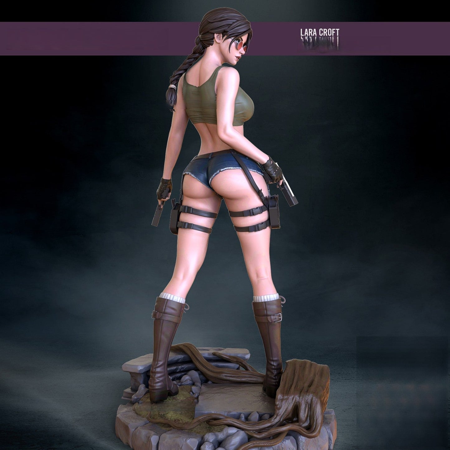 0132 Lara Croft NSFW - Tomb Raider (1530) - STL 3D Print Files
