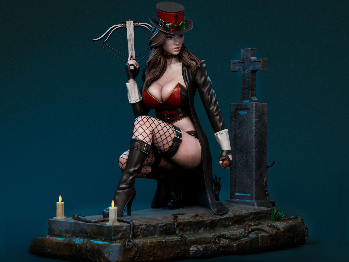 1094 Liesel Van Helsing - STL 3D Print Files