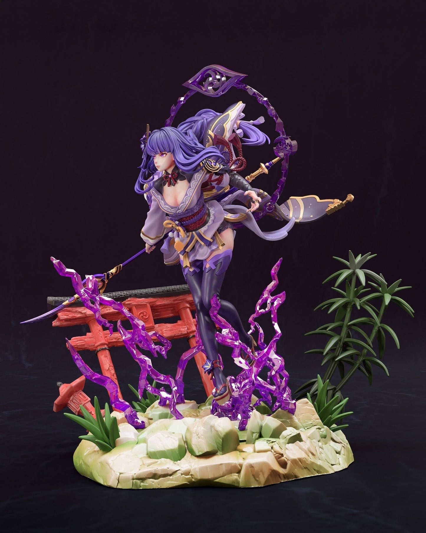 0185 Raiden Shogun - Genshin Impact (1212) - STL 3D Print Files