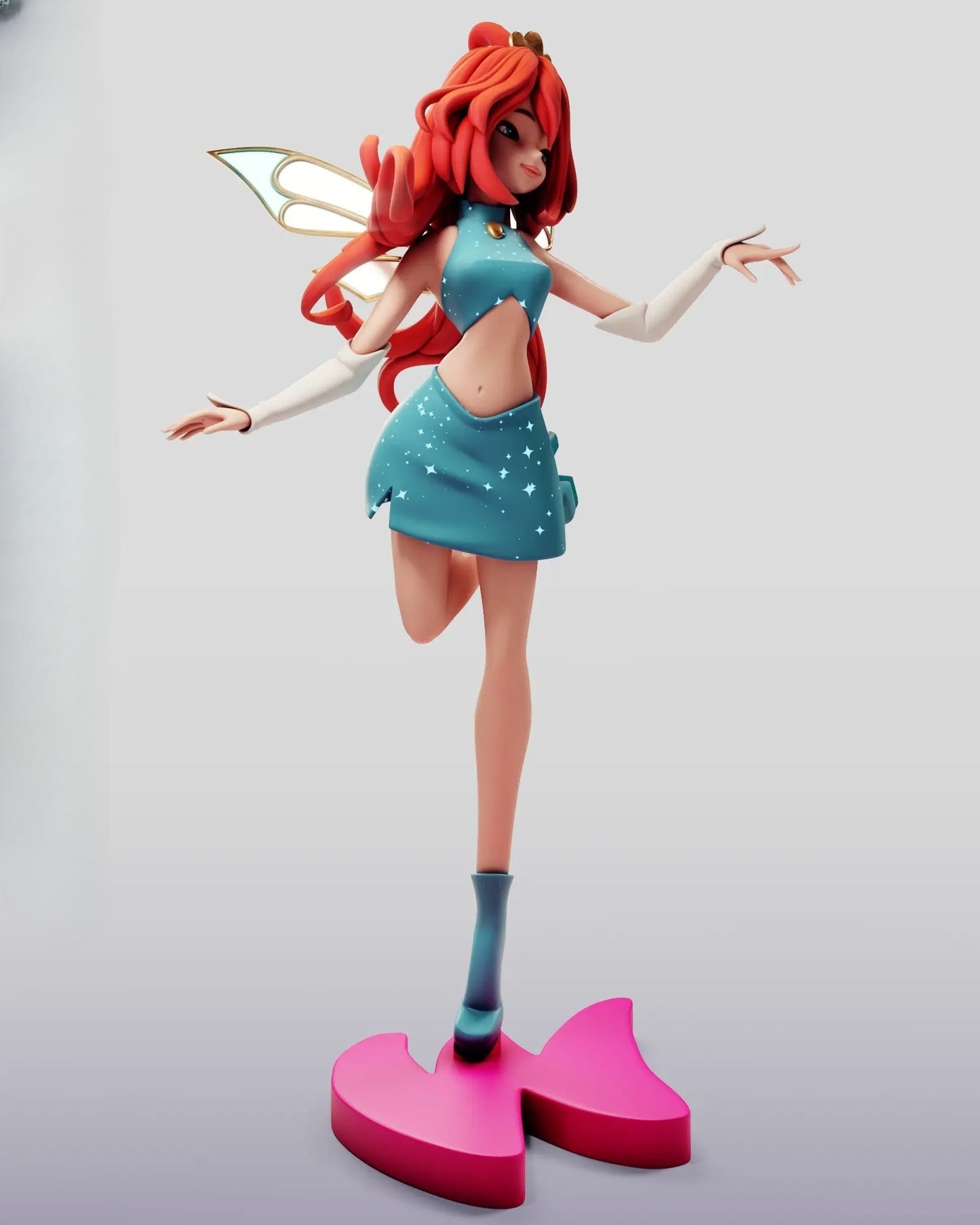 1474 Bloom_Winx Club - STL 3D Print Files