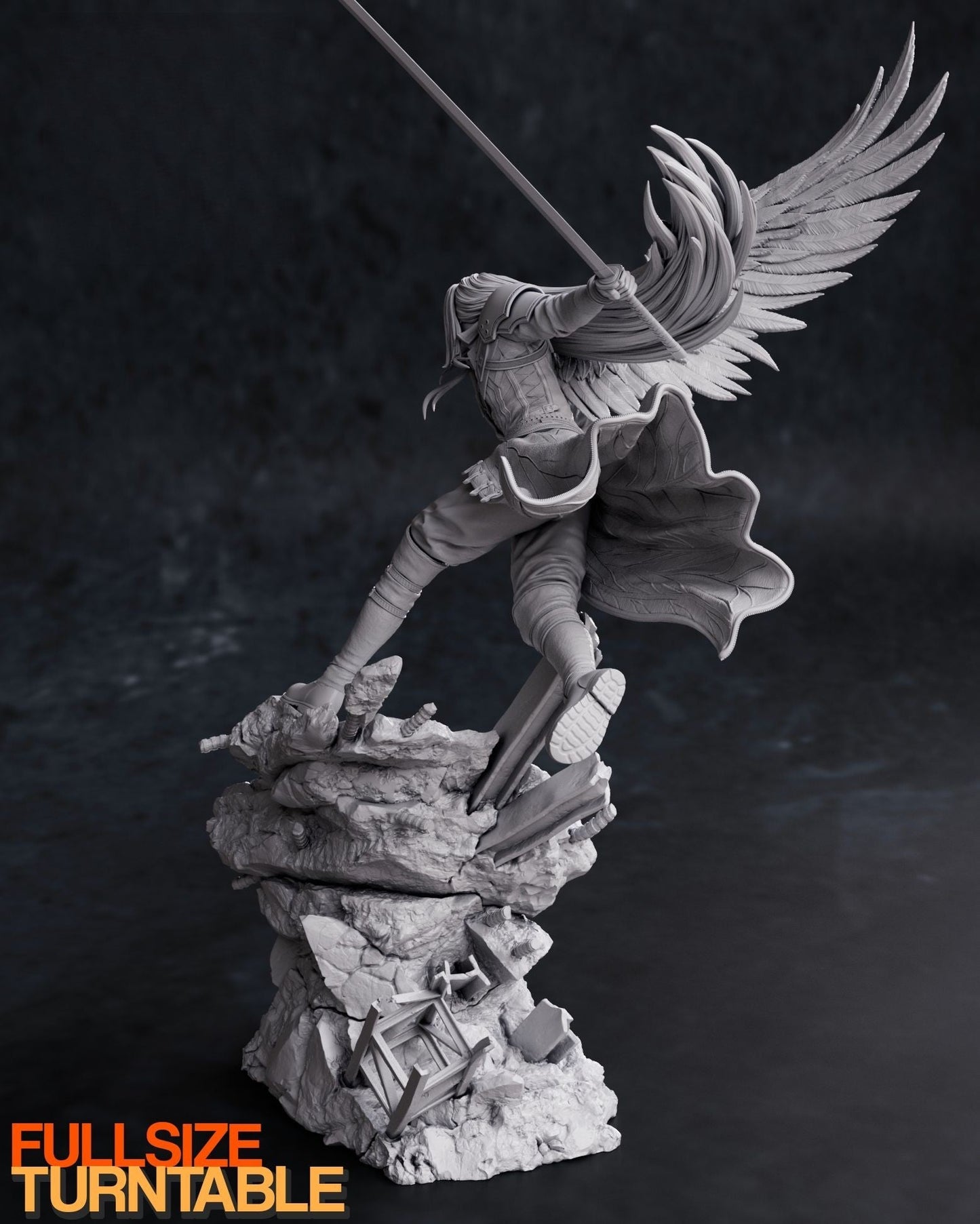 0469 Sephiroth - Final Fantasy VII (1269) - STL 3D Print Files