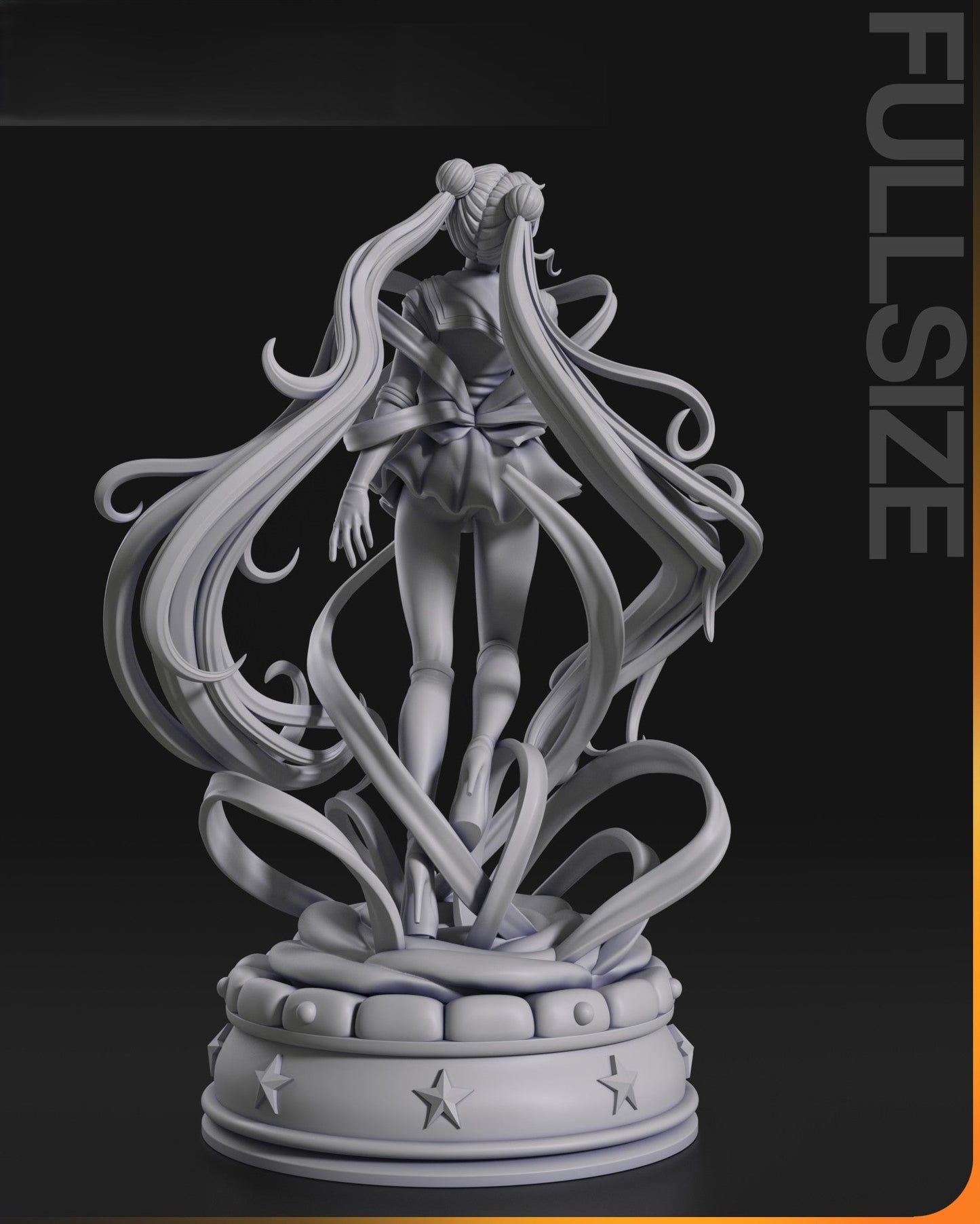0790 Sailor Moon - Usagi Tsukino (2693) - STL 3D Print Files