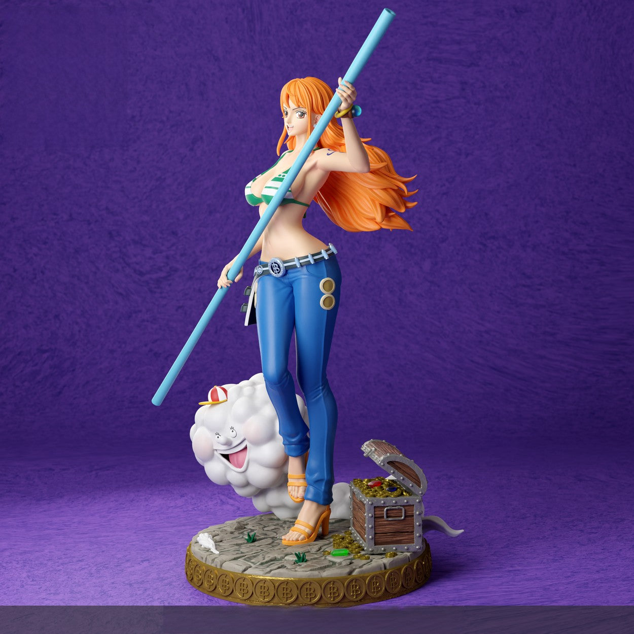 0439 Nami NSFW - One Piece - STL 3D Print Files