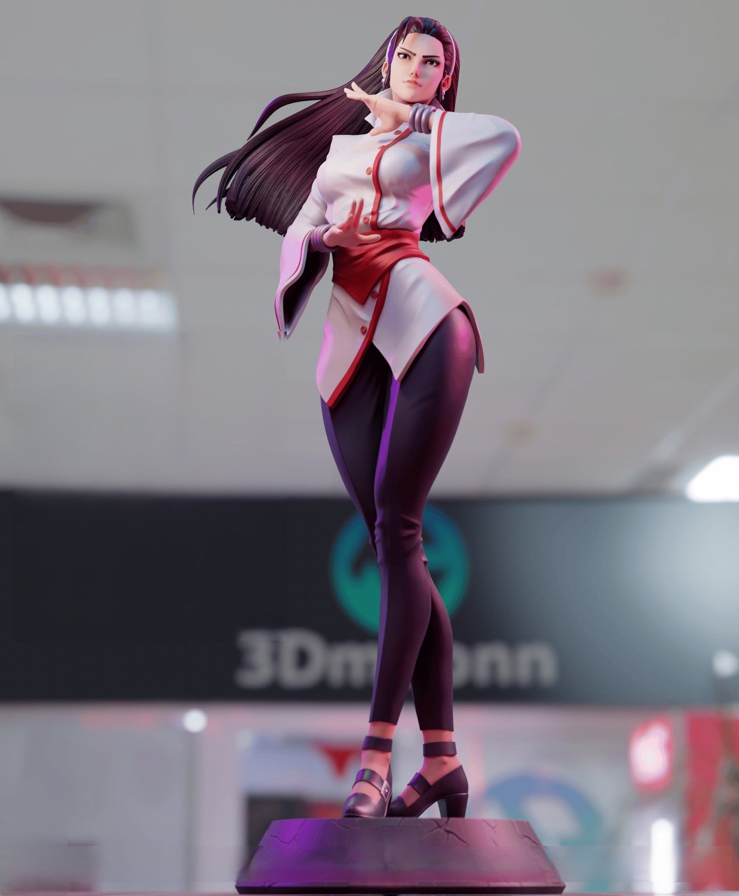 0166 Chizuru Kagura - The King of Fighters - STL 3D Print Files