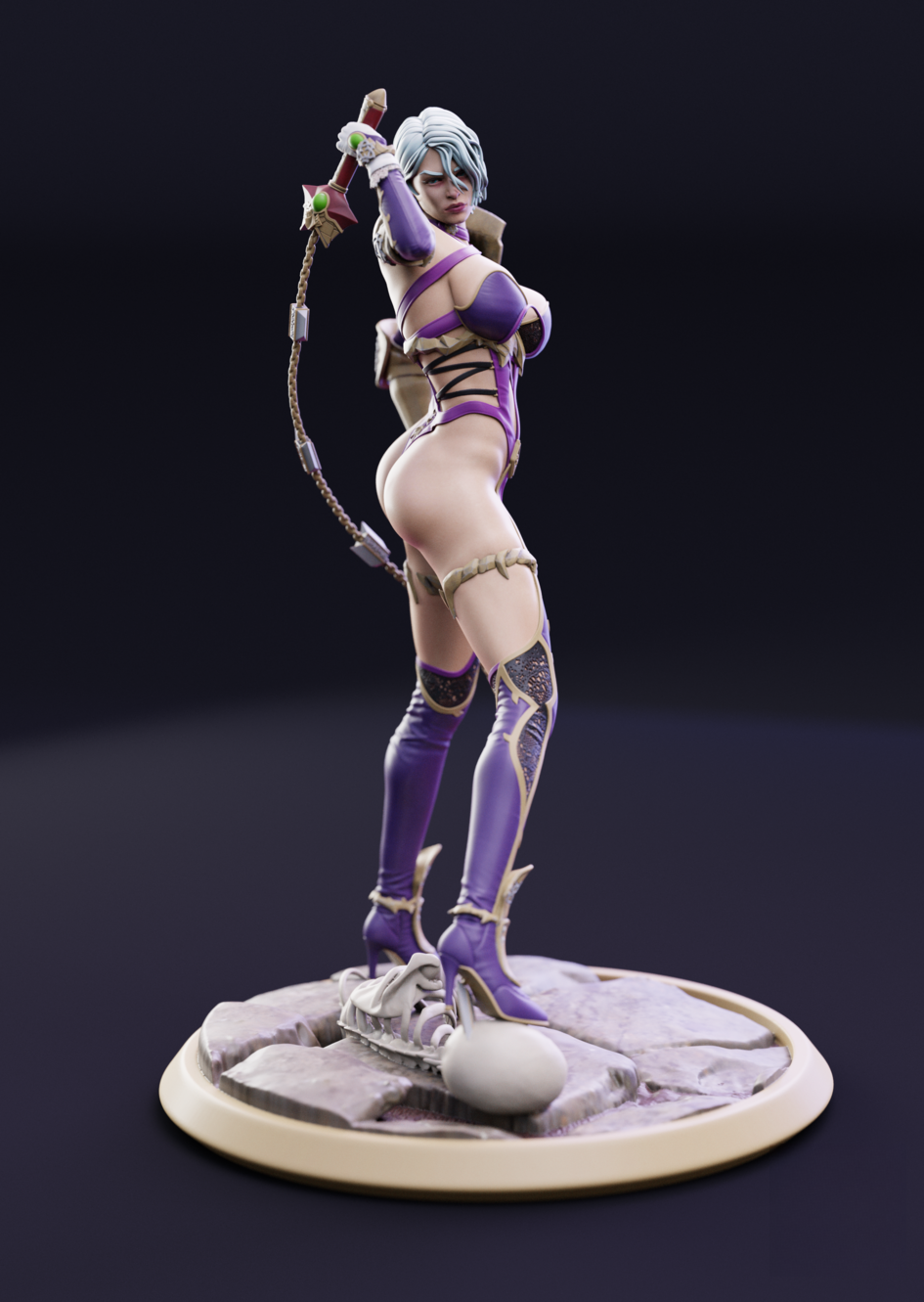 0961 Ivy - SoulCalibur (1933) - STL 3D Print Files