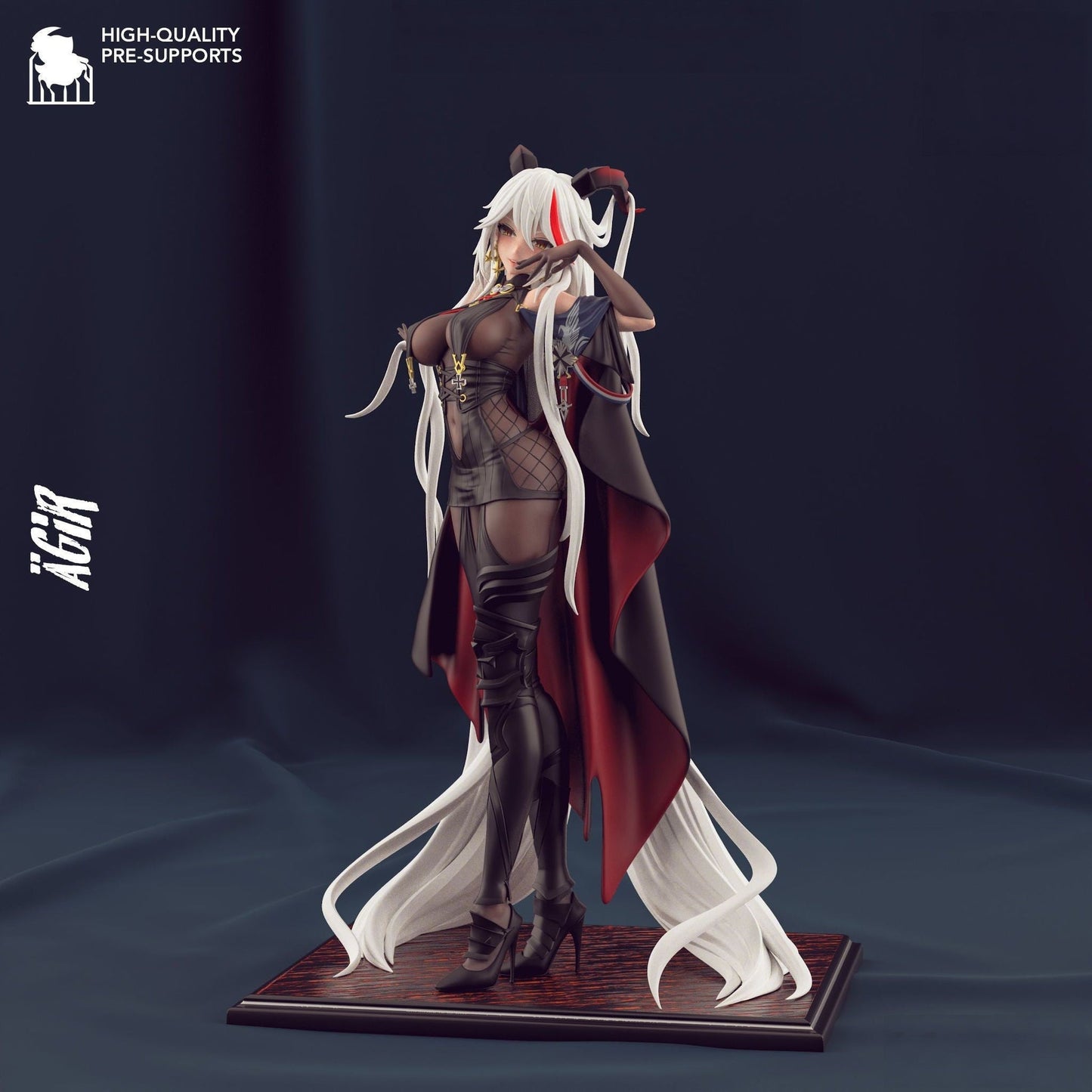 0997 Agir - Azur Lane - STL 3D Print Files