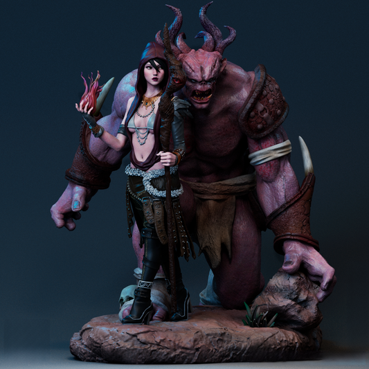 0168 Morrigan - Dragon Age - STL 3D Print Files