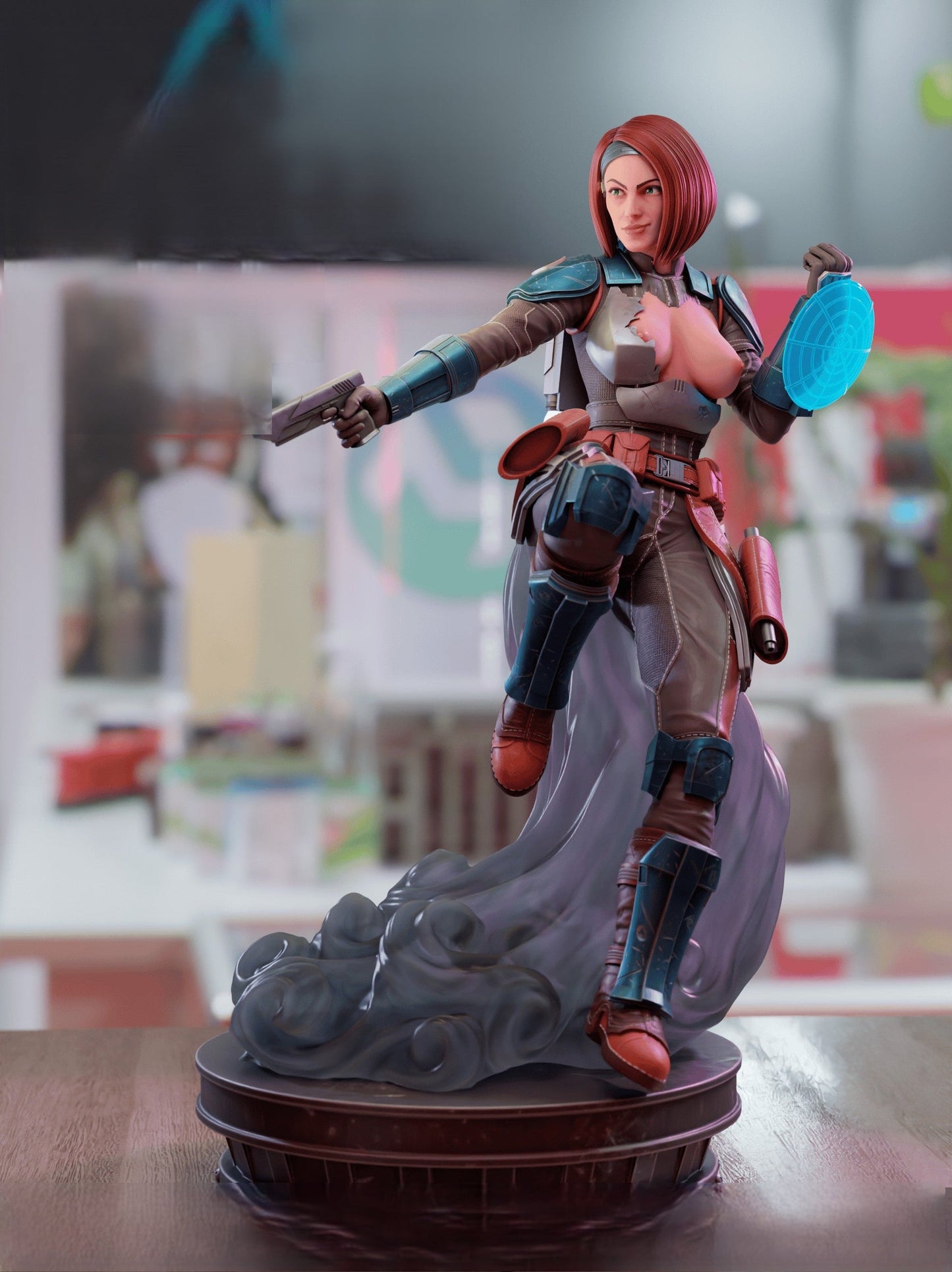 0466 Bo-Katan Kryze NSFW - Star Wars: The Clone Wars - STL 3D Print Files