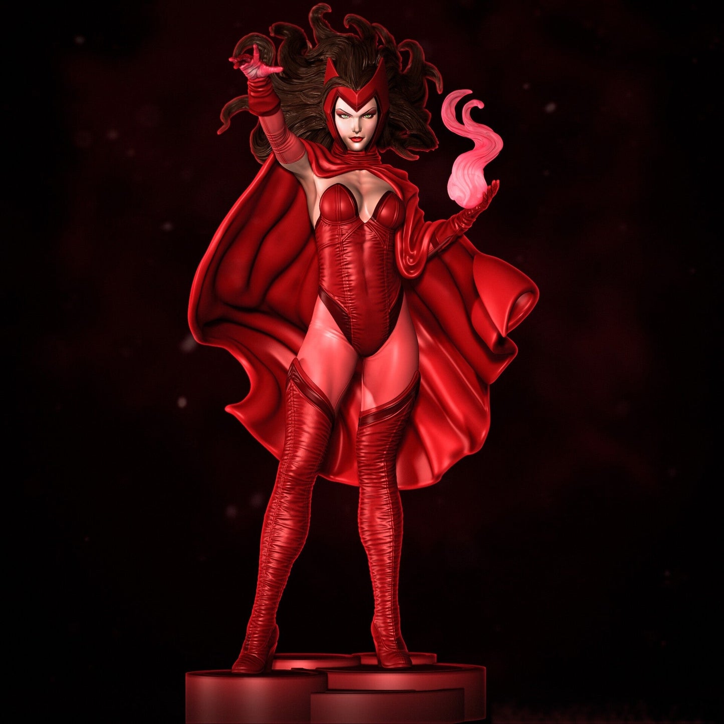 0443 Scarlet Witch - Marvel Comics (1372) - STL 3D Print Files