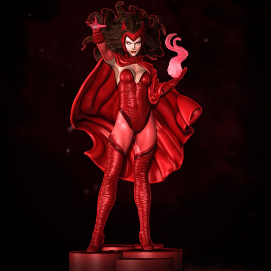 0443 Scarlet Witch - Marvel Comics (1372) - STL 3D Print Files