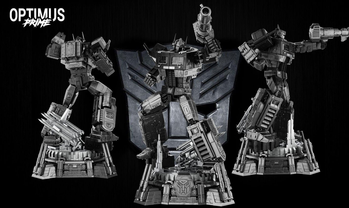 0665 Optimus Prime AND Truck - Transformers - STL 3D Print Files