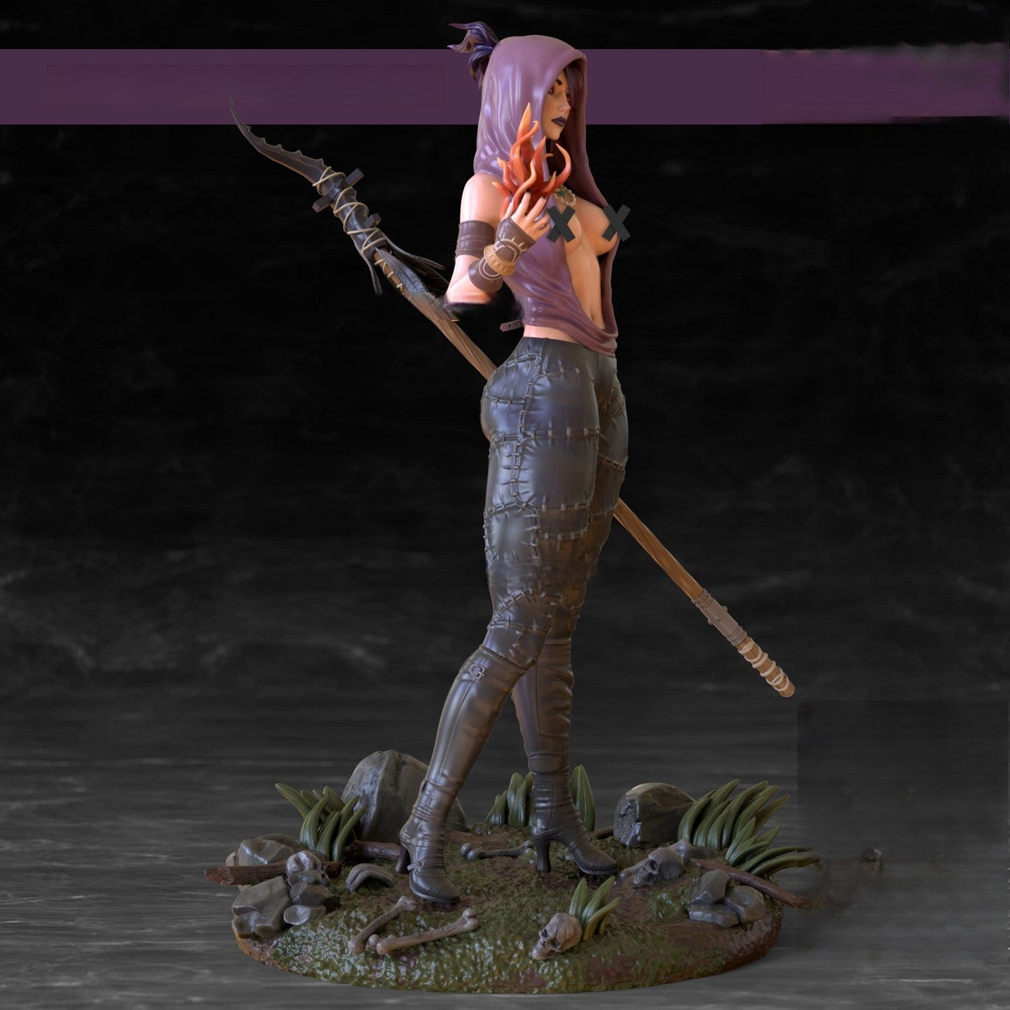 0452 Morrigan NSFW - Dragon Age - STL 3D Print Files