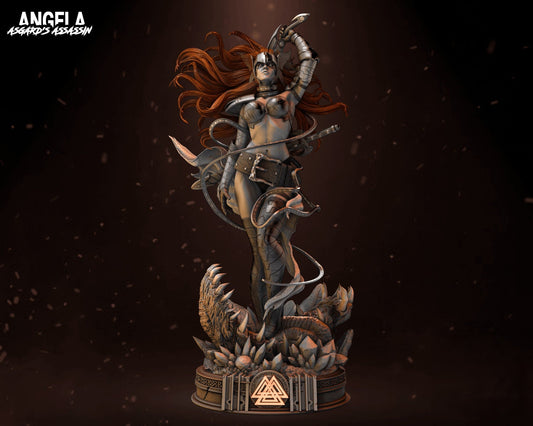 0421 Angela - Marvel Comics (1481) - STL 3D Print Files
